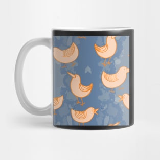 Goofy Birds Blue Mug